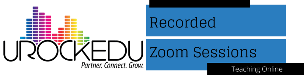 Recorded Zoom Sessions
